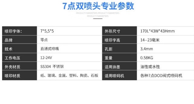 7点单双喷头大字符喷码机(图1)